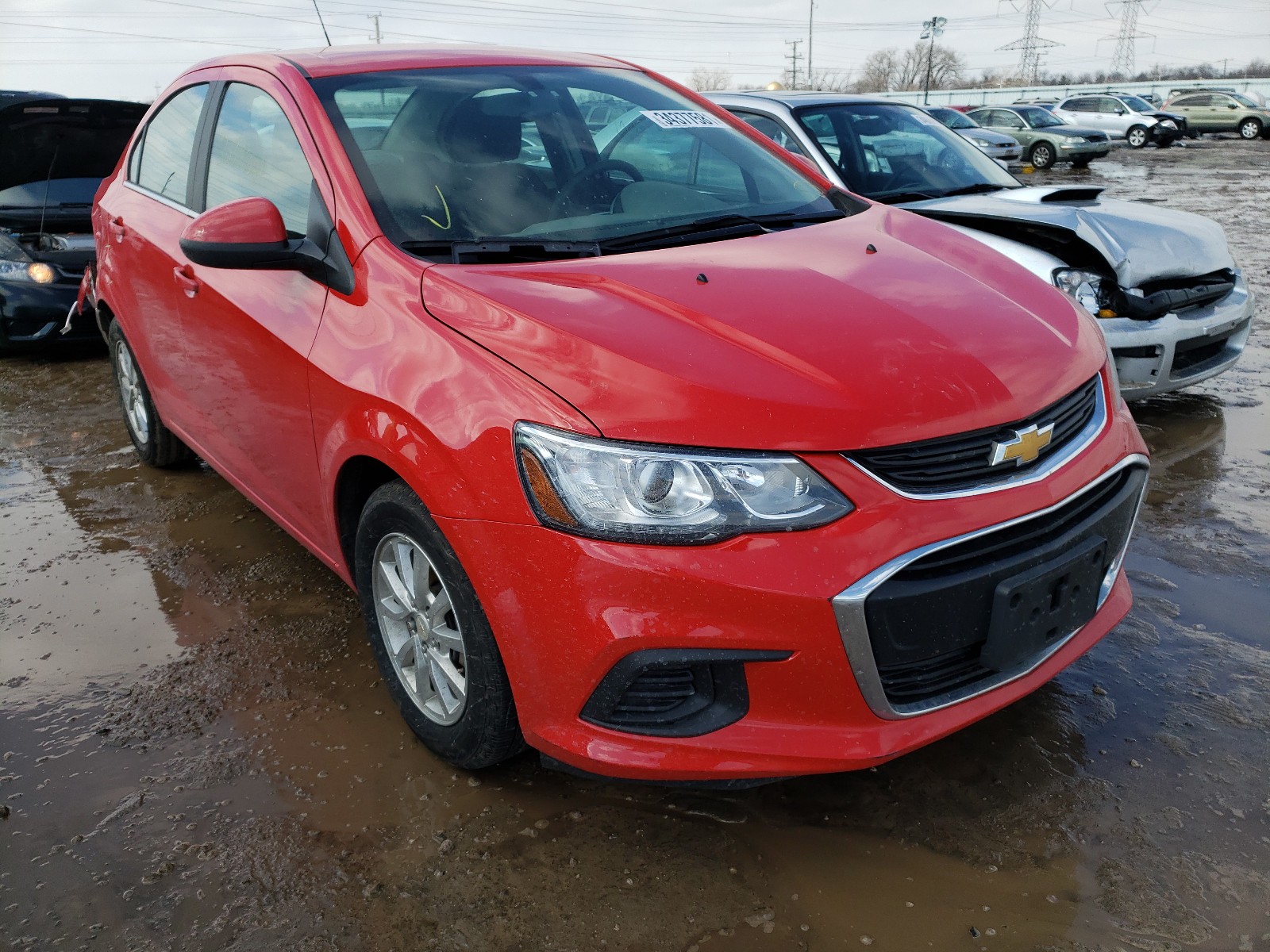 CHEVROLET SONIC LT 2018 1g1jd5sh2j4125402