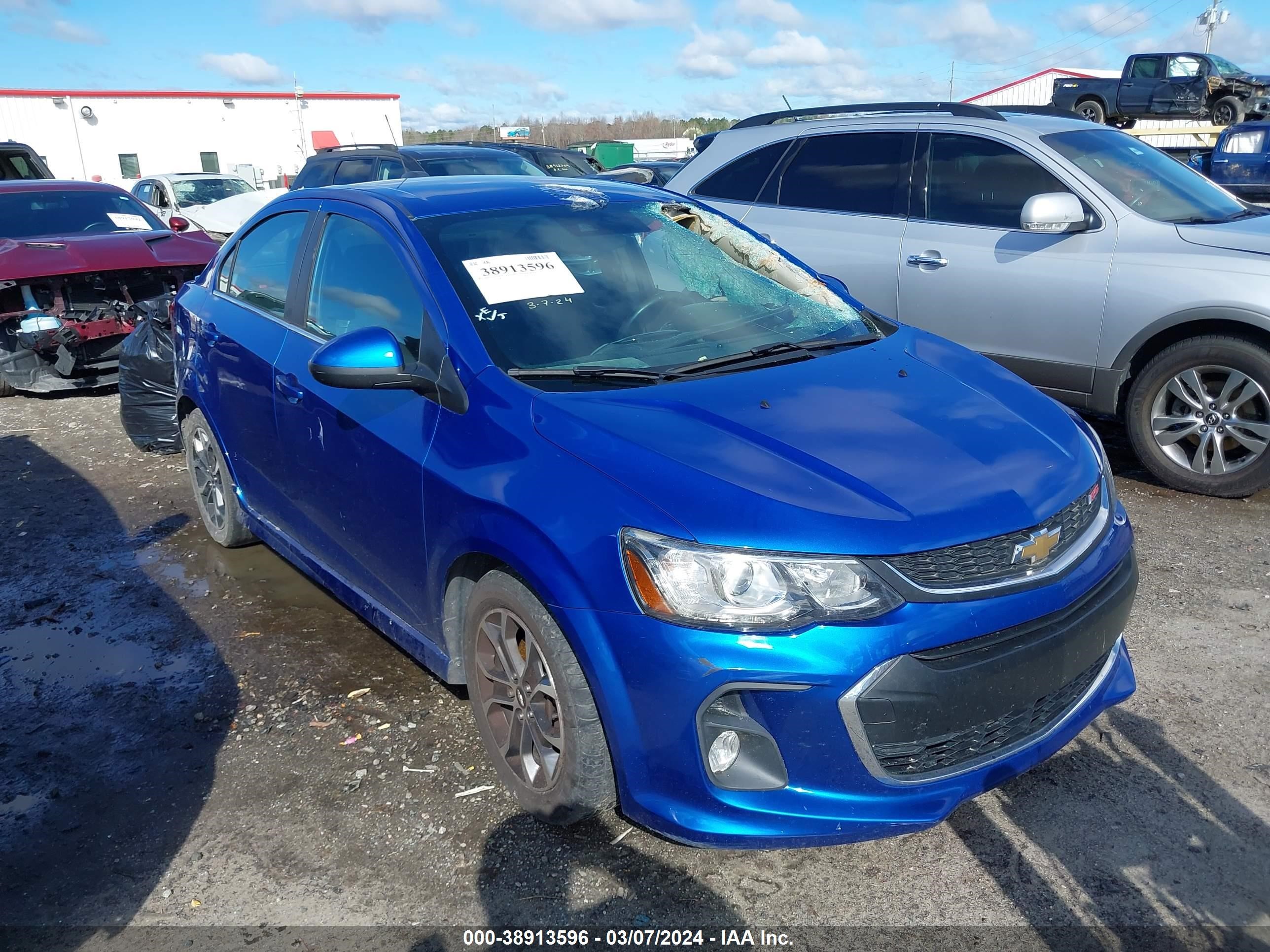 CHEVROLET SONIC 2017 1g1jd5sh3h4113480