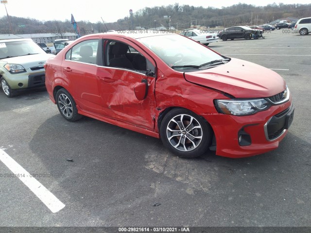 CHEVROLET SONIC 2017 1g1jd5sh3h4123815