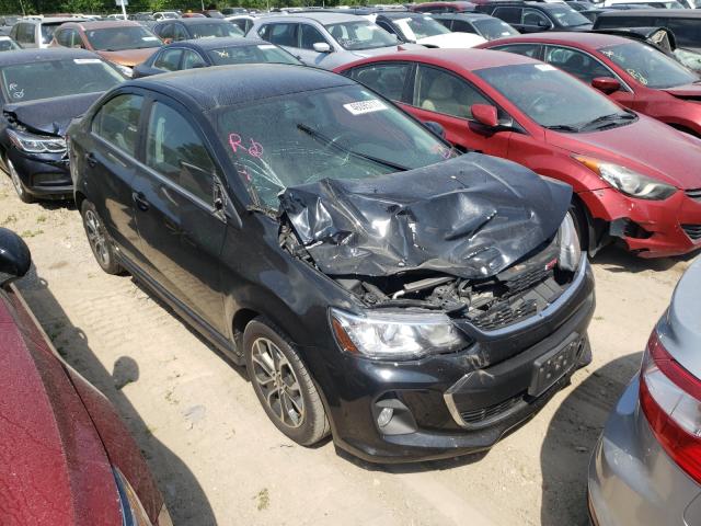 CHEVROLET SONIC LT 2017 1g1jd5sh3h4127413