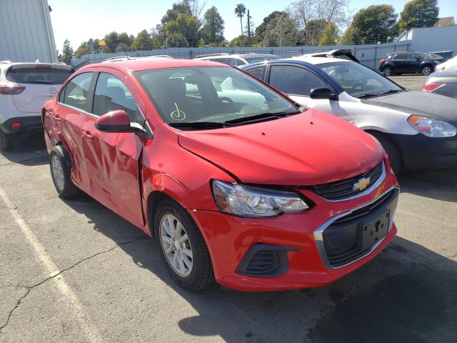 CHEVROLET SONIC LT 2017 1g1jd5sh3h4131476