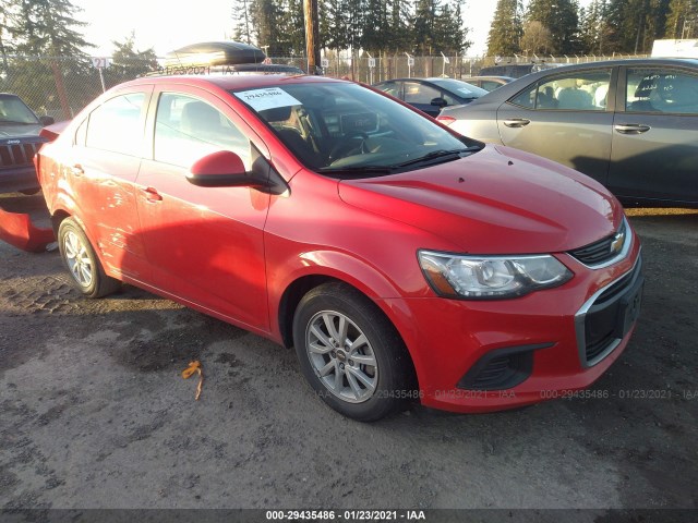 CHEVROLET SONIC 2017 1g1jd5sh4h4100933