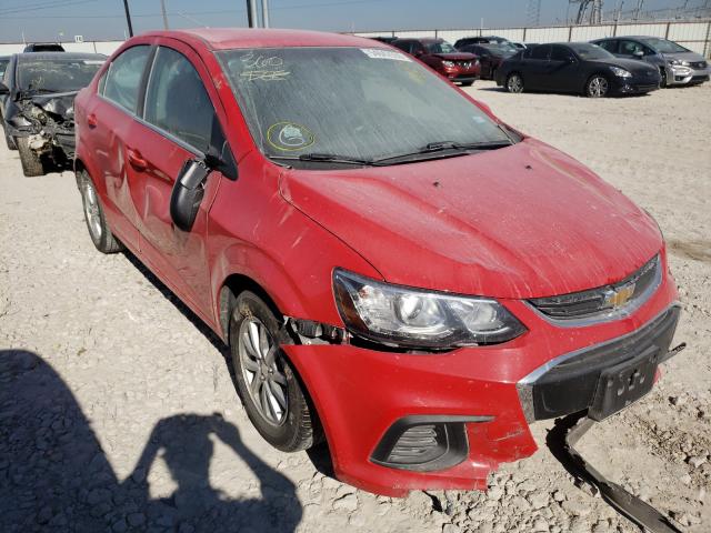 CHEVROLET SONIC LT 2017 1g1jd5sh4h4102181