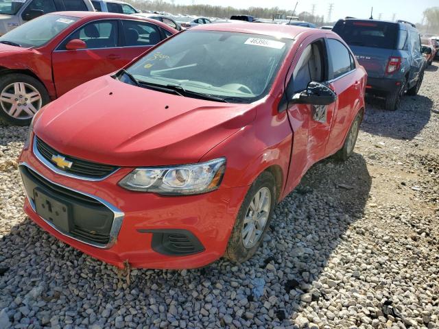 CHEVROLET SONIC LT 2017 1g1jd5sh4h4109017