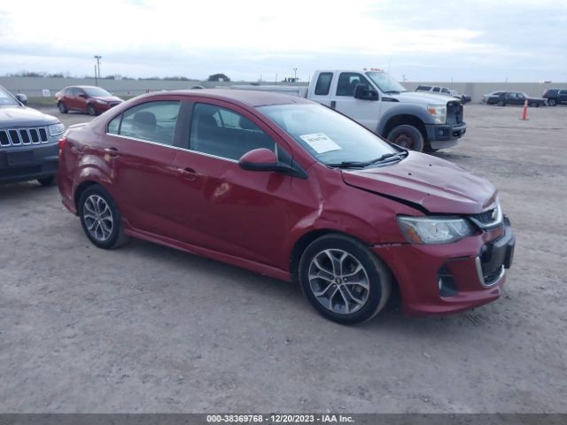 CHEVROLET SONIC 2017 1g1jd5sh4h4114394