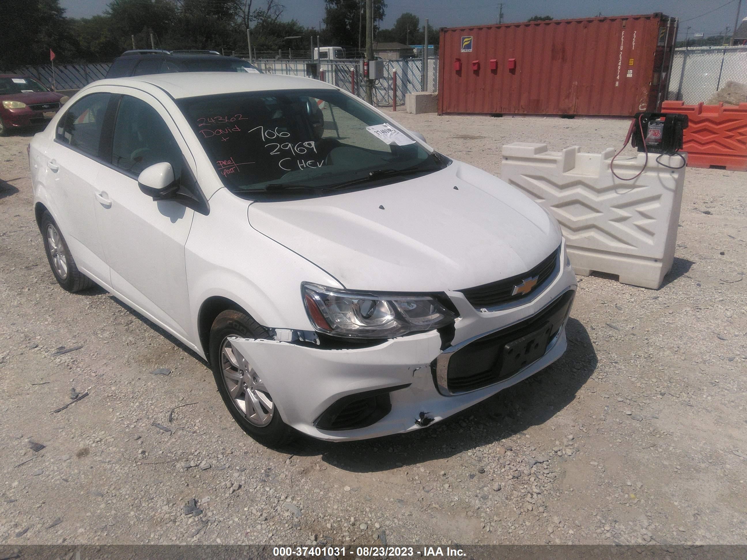 CHEVROLET SONIC 2017 1g1jd5sh4h4114766