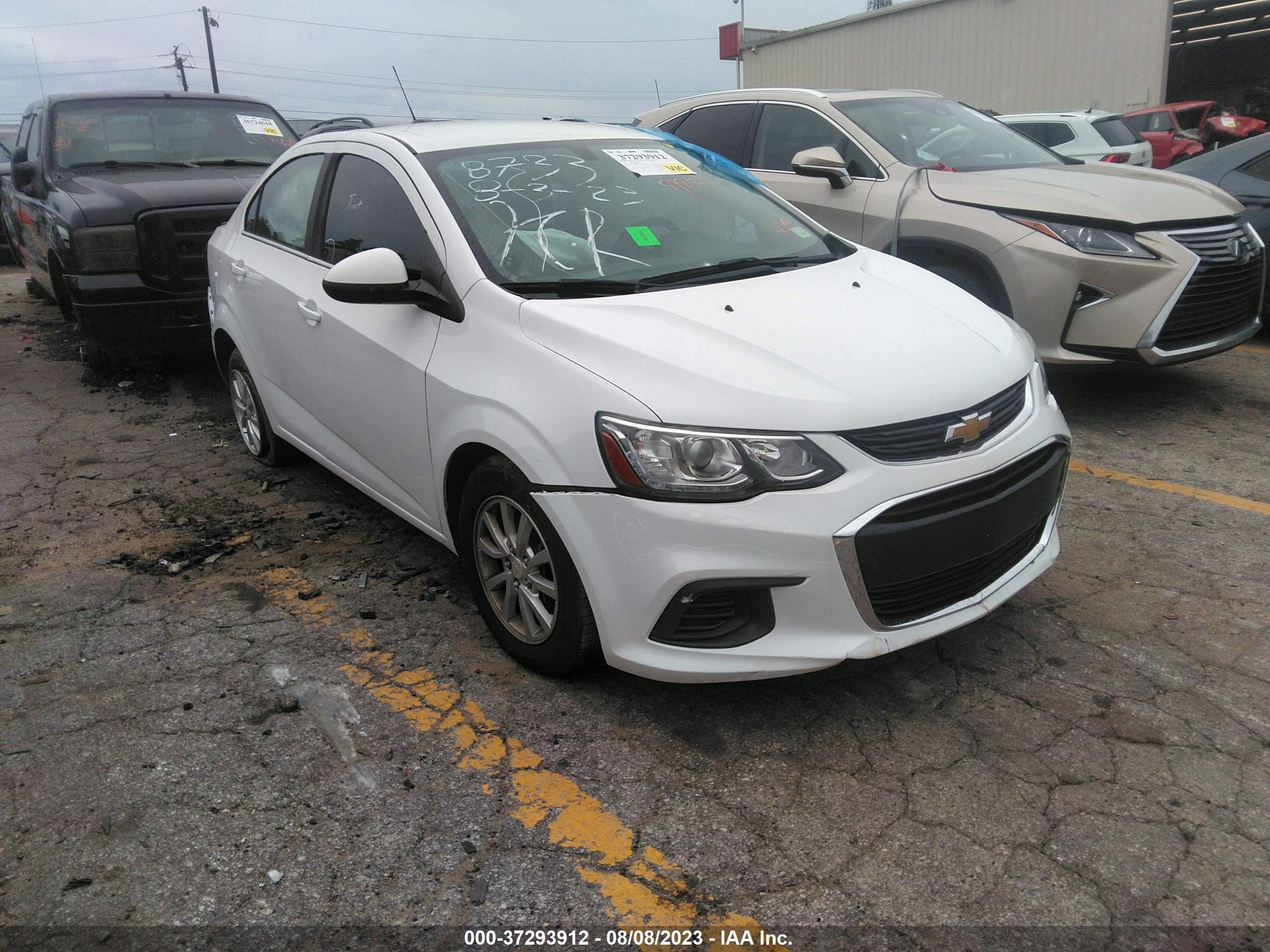 CHEVROLET SONIC 2017 1g1jd5sh4h4128733