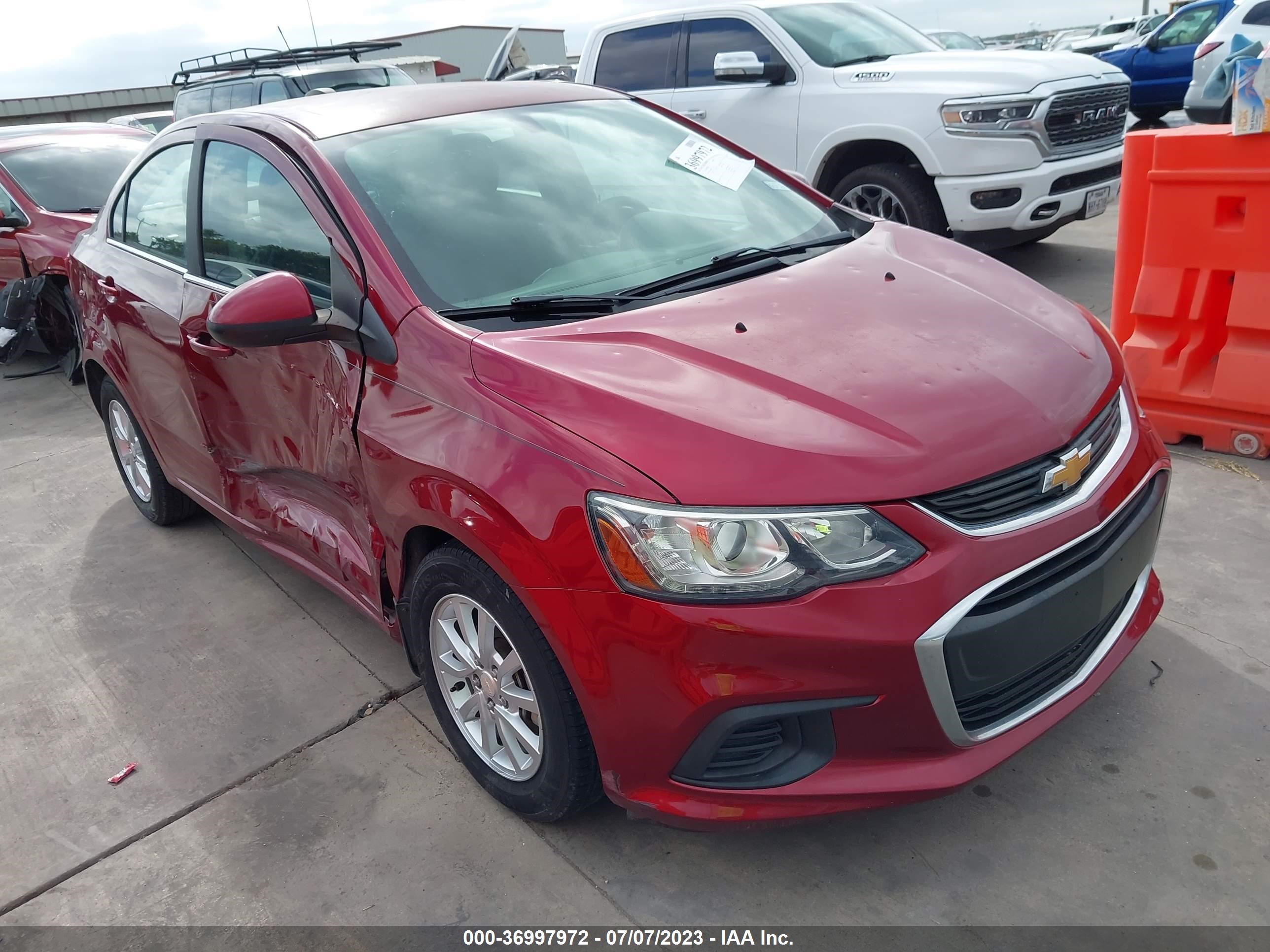 CHEVROLET SONIC 2017 1g1jd5sh4h4154958