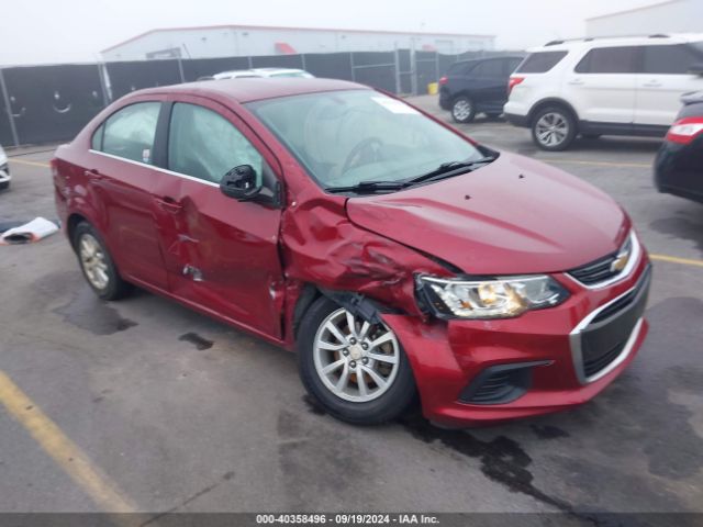 CHEVROLET SONIC 2018 1g1jd5sh4j4139558