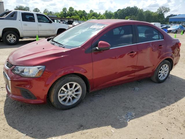 CHEVROLET SONIC LT 2017 1g1jd5sh5h4107079