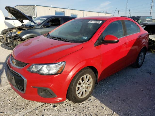 CHEVROLET SONIC LT 2017 1g1jd5sh5h4107437