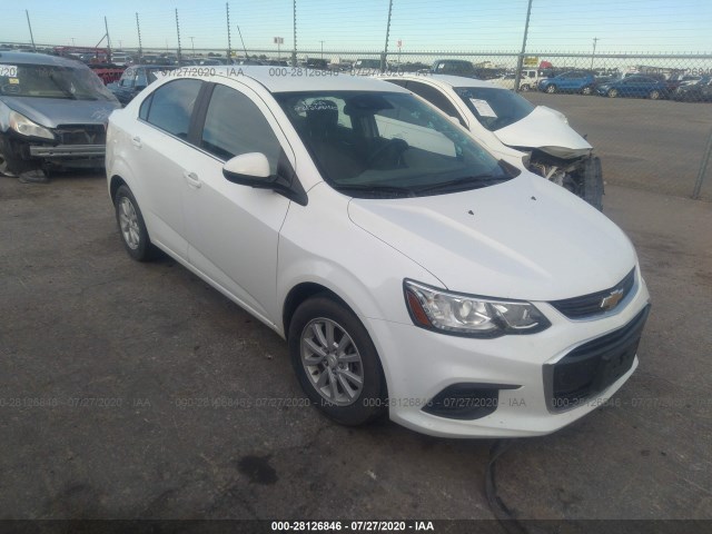 CHEVROLET SONIC 2017 1g1jd5sh5h4162793