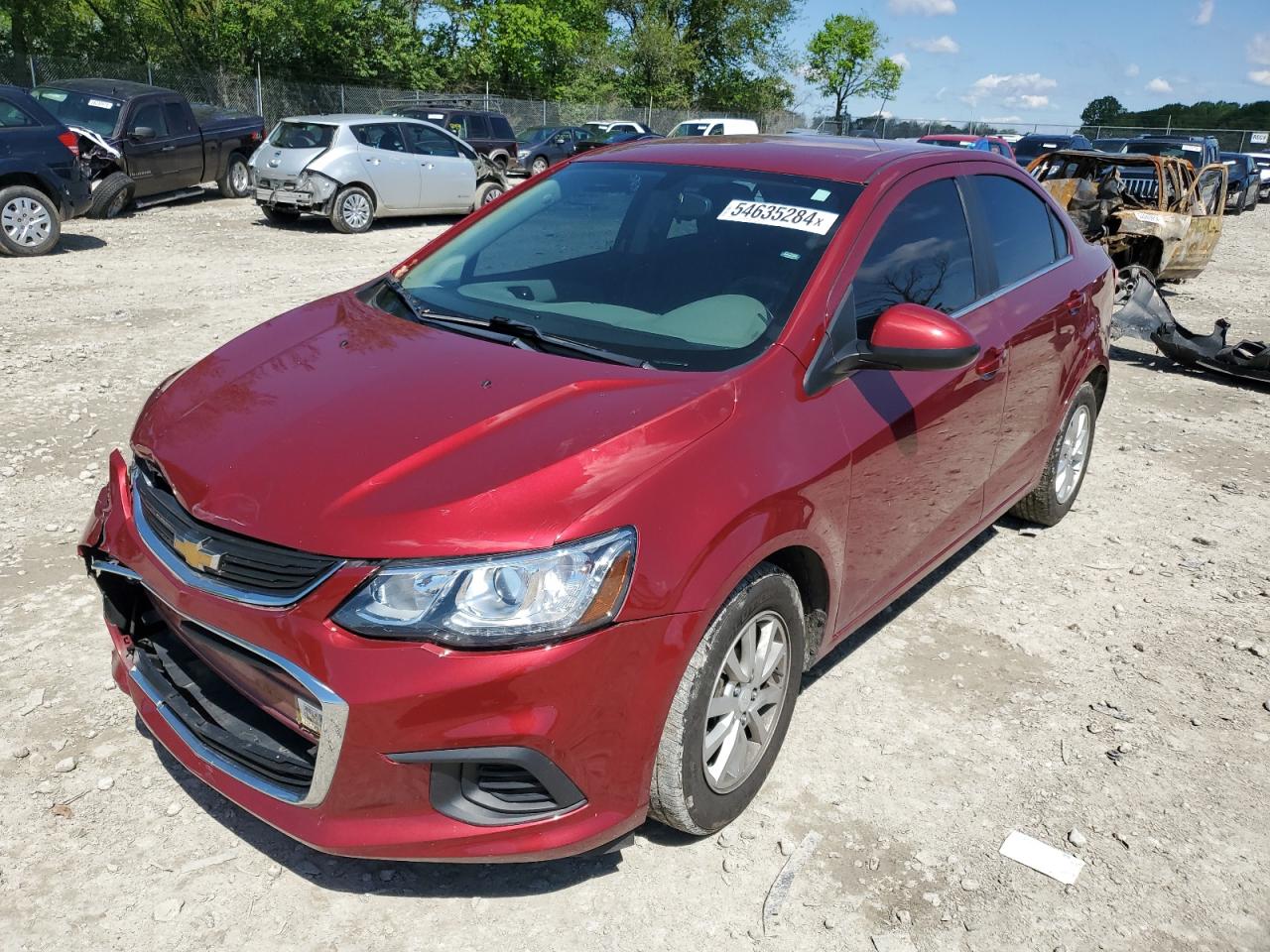 CHEVROLET SONIC 2018 1g1jd5sh5j4140105