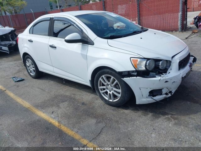 CHEVROLET SONIC 2012 1g1jd5sh6c4197187