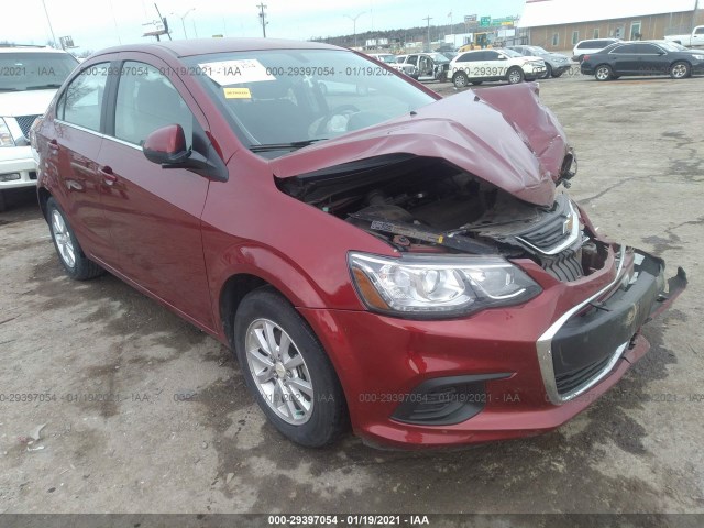 CHEVROLET SONIC 2018 1g1jd5sh6j4108179