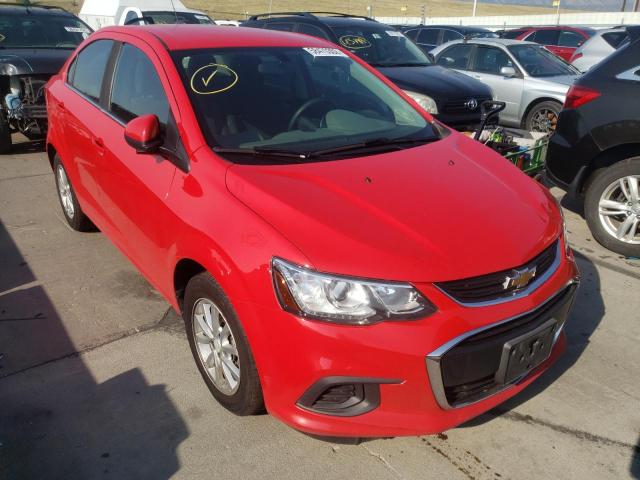 CHEVROLET SONIC LT 2017 1g1jd5sh7h4105009