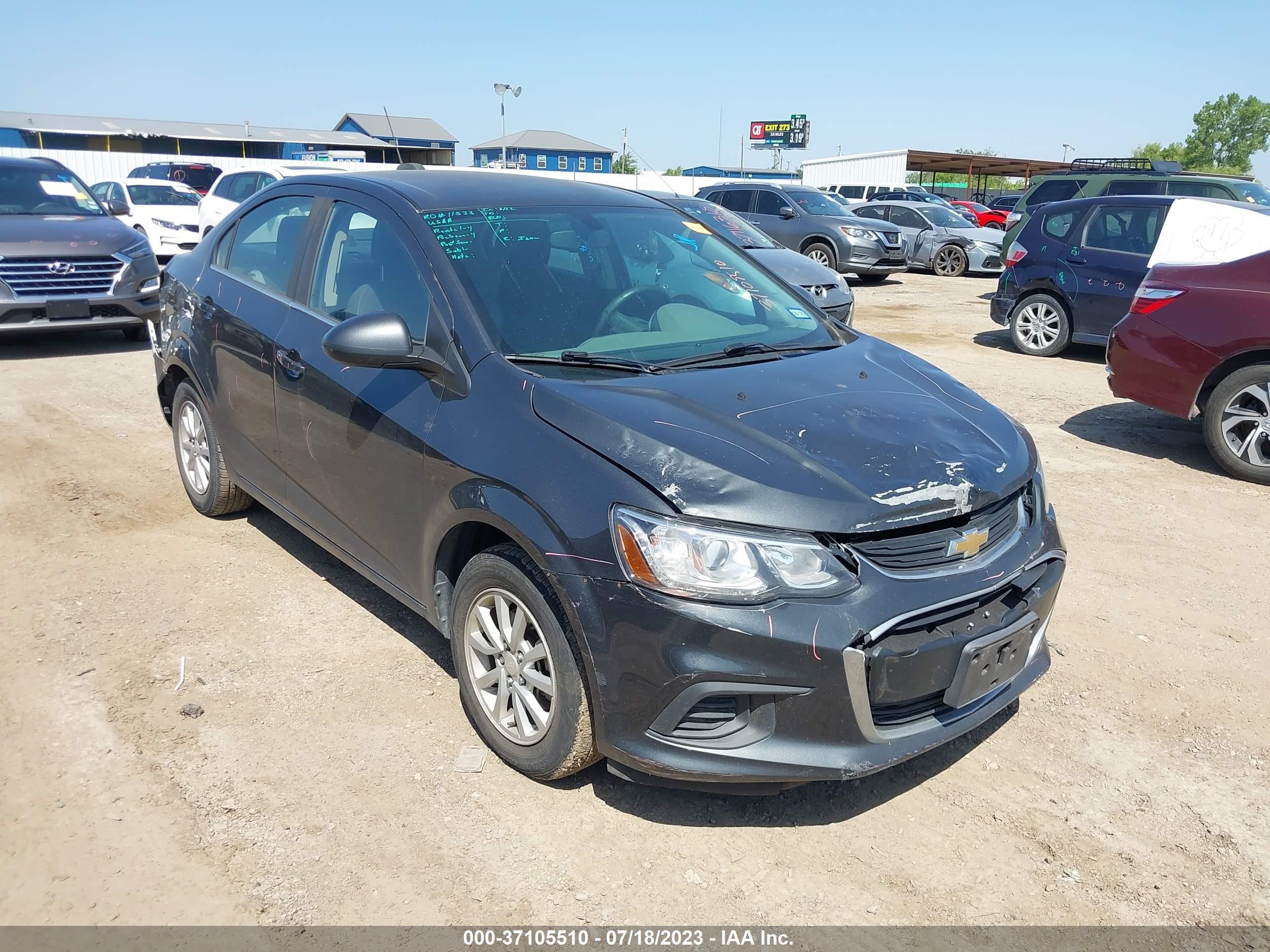 CHEVROLET SONIC 2017 1g1jd5sh7h4114678