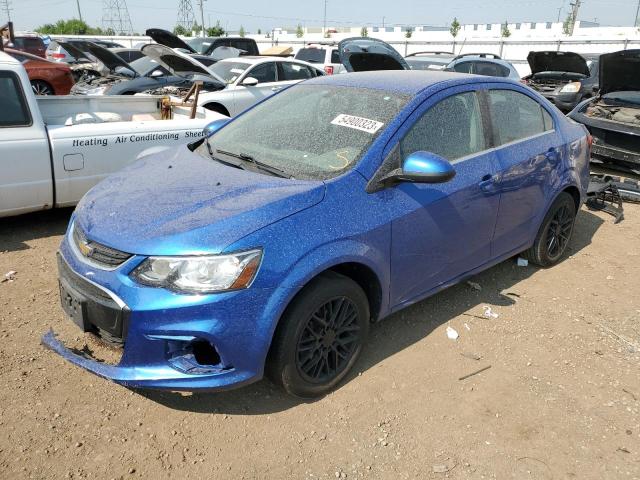 CHEVROLET SONIC LT 2017 1g1jd5sh7h4124756