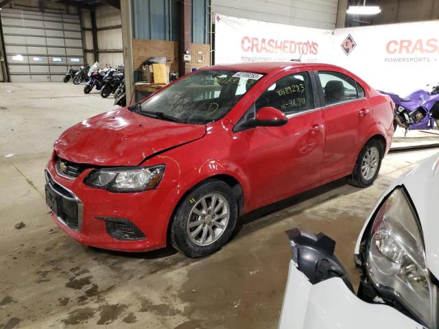 CHEVROLET SONIC LT 2017 1g1jd5sh7h4138415