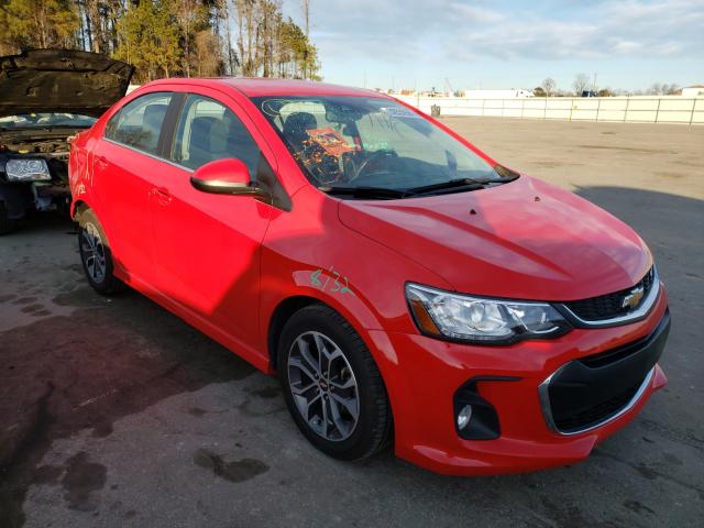 CHEVROLET SONIC LT 2017 1g1jd5sh7h4155490