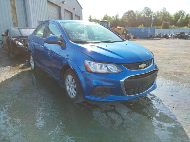 CHEVROLET SONIC LT 2017 1g1jd5sh7h4162407