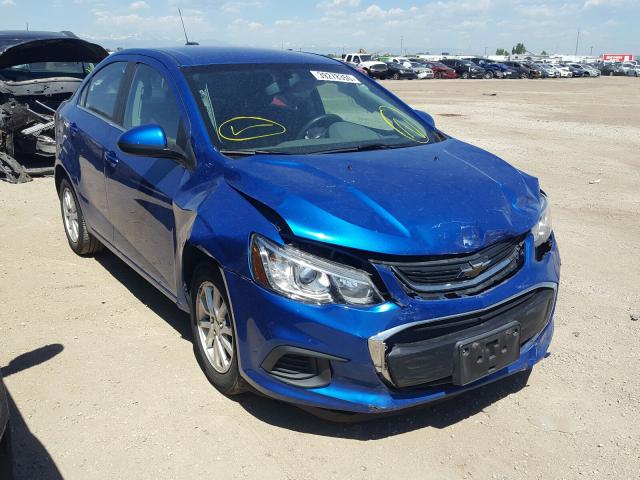 CHEVROLET SONIC LT 2017 1g1jd5sh8h4121574