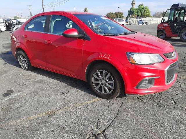 CHEVROLET SONIC LT 2017 1g1jd5sh8h4125656