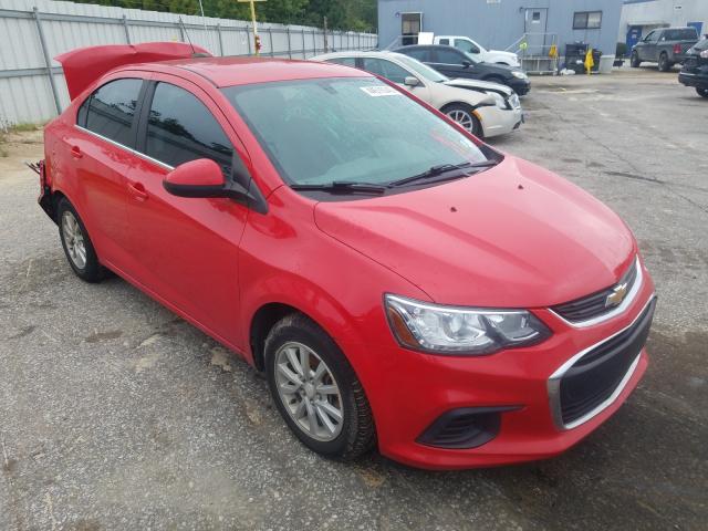 CHEVROLET SONIC LT 2017 1g1jd5sh8h4128136