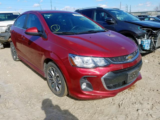 CHEVROLET SONIC LT 2017 1g1jd5sh8h4128931