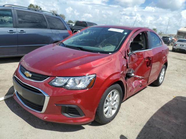 CHEVROLET SONIC LT 2017 1g1jd5sh8h4148497