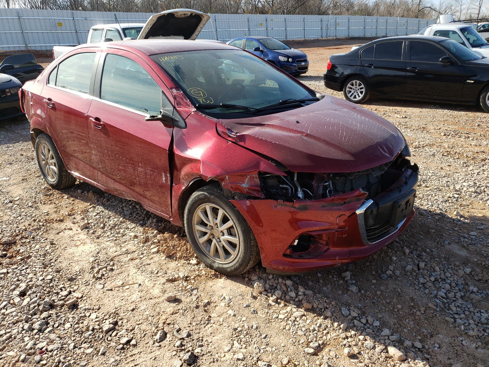 CHEVROLET SONIC LT 2018 1g1jd5sh8j4118485