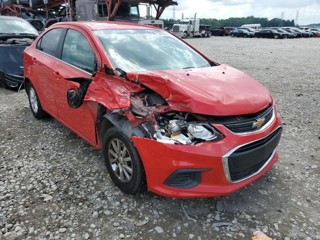 CHEVROLET SONIC LT 2017 1g1jd5sh9h4125407