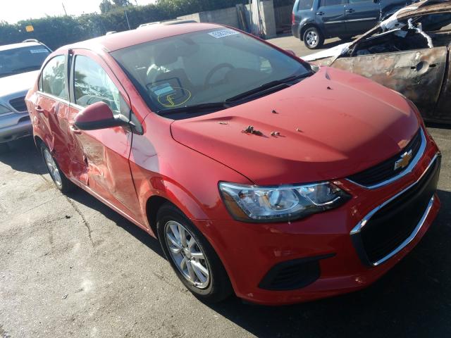 CHEVROLET SONIC LT 2017 1g1jd5sh9h4126248