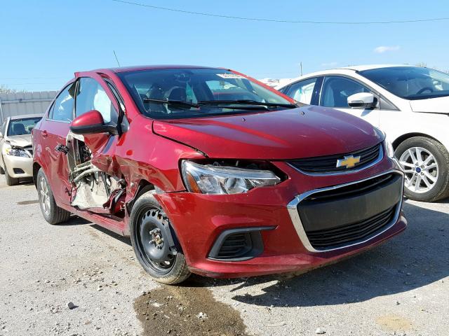 CHEVROLET SONIC LT 2017 1g1jd5sh9h4147813