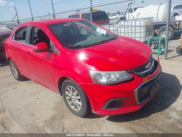 CHEVROLET SONIC 2017 1g1jd5sh9h4155555