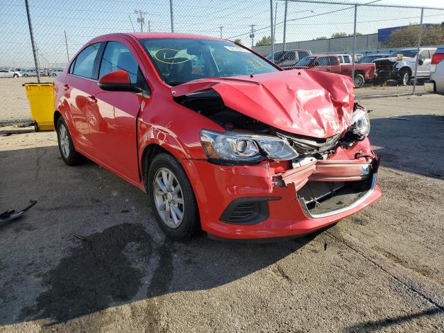 CHEVROLET SONIC LT 2017 1g1jd5shxh4113279