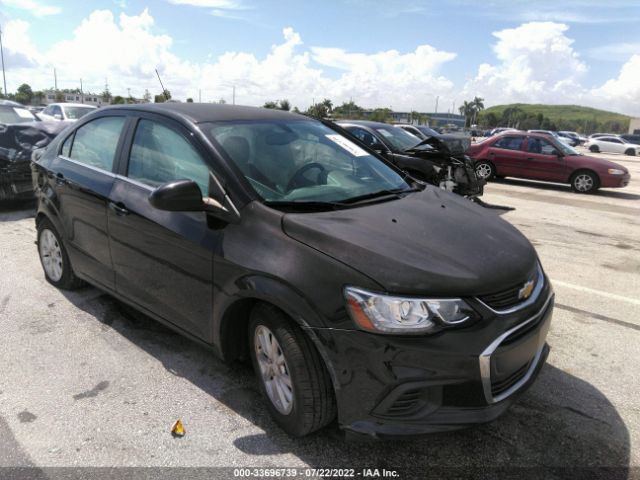 CHEVROLET SONIC 2017 1g1jd5shxh4118465