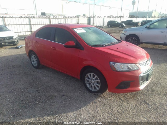 CHEVROLET SONIC 2017 1g1jd5shxh4119129