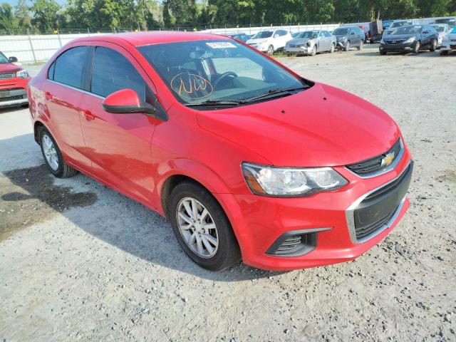 CHEVROLET SONIC LT 2017 1g1jd5shxh4121382