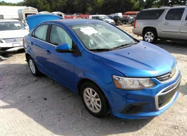 CHEVROLET SONIC 2017 1g1jd5shxh4147884