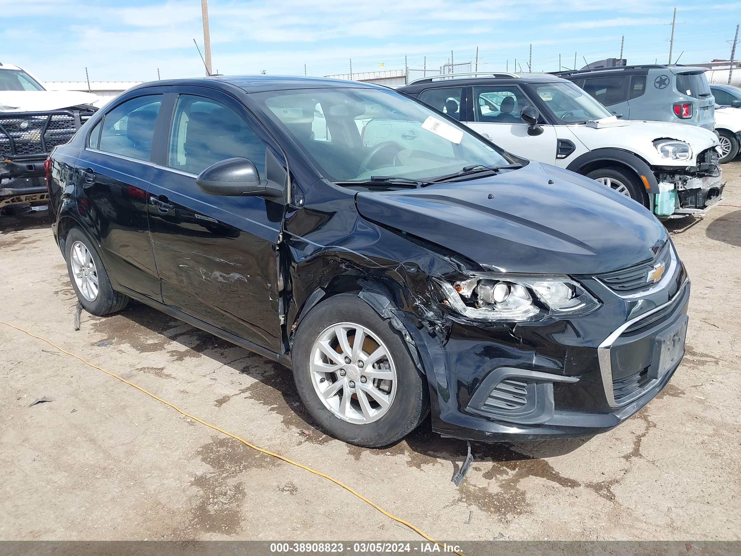 CHEVROLET SONIC 2018 1g1jd5shxj4129147