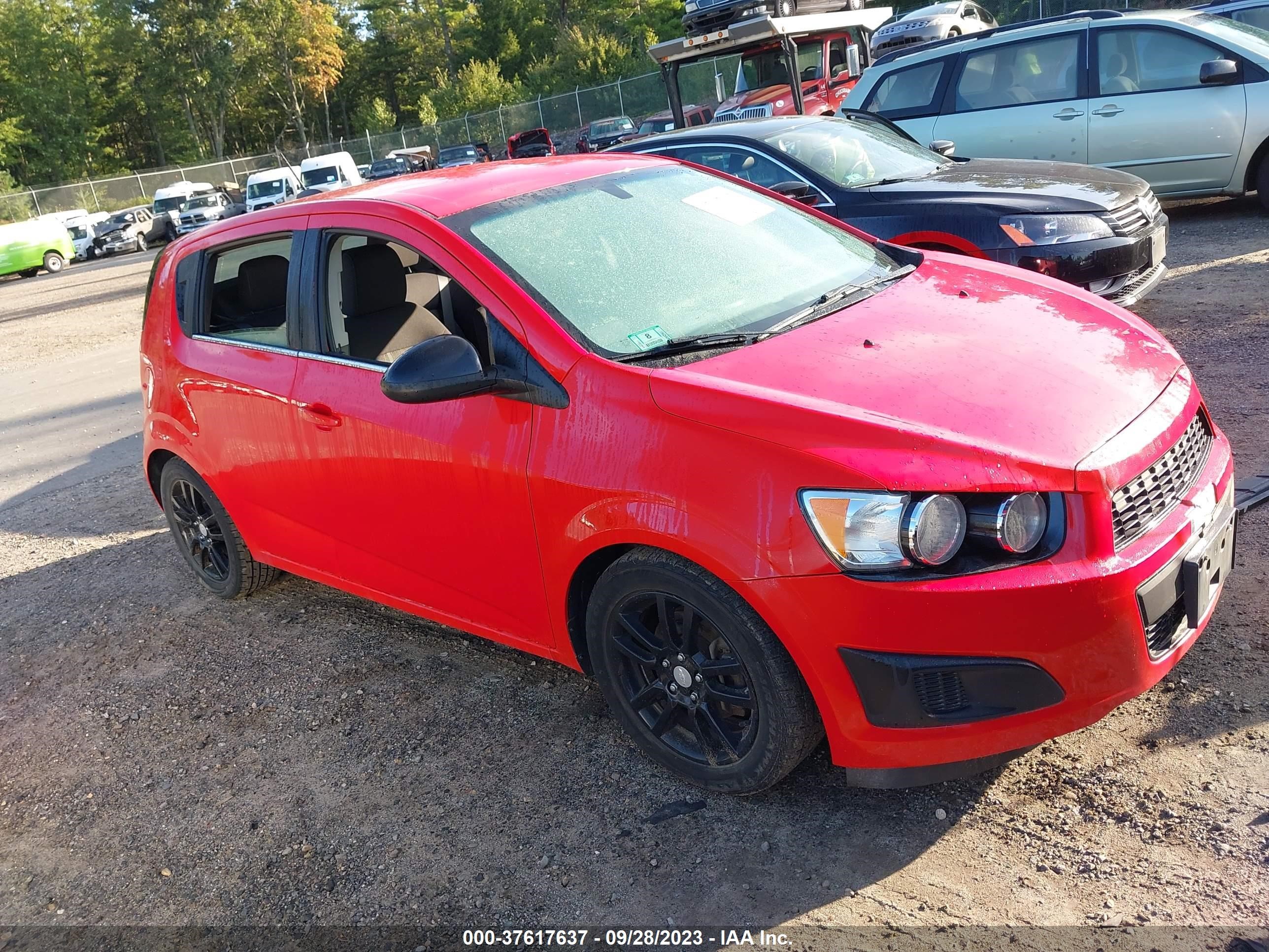 CHEVROLET SONIC 2015 1g1jd6sb0f4134978