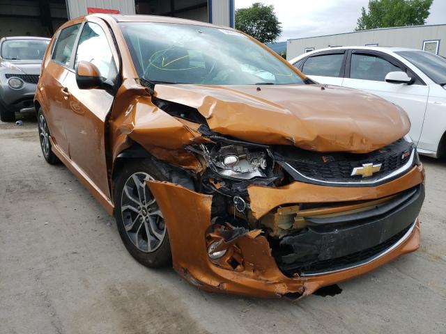 CHEVROLET SONIC LT 2017 1g1jd6sb0h4109419