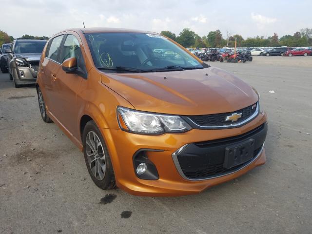 CHEVROLET SONIC LT 2017 1g1jd6sb0h4111915