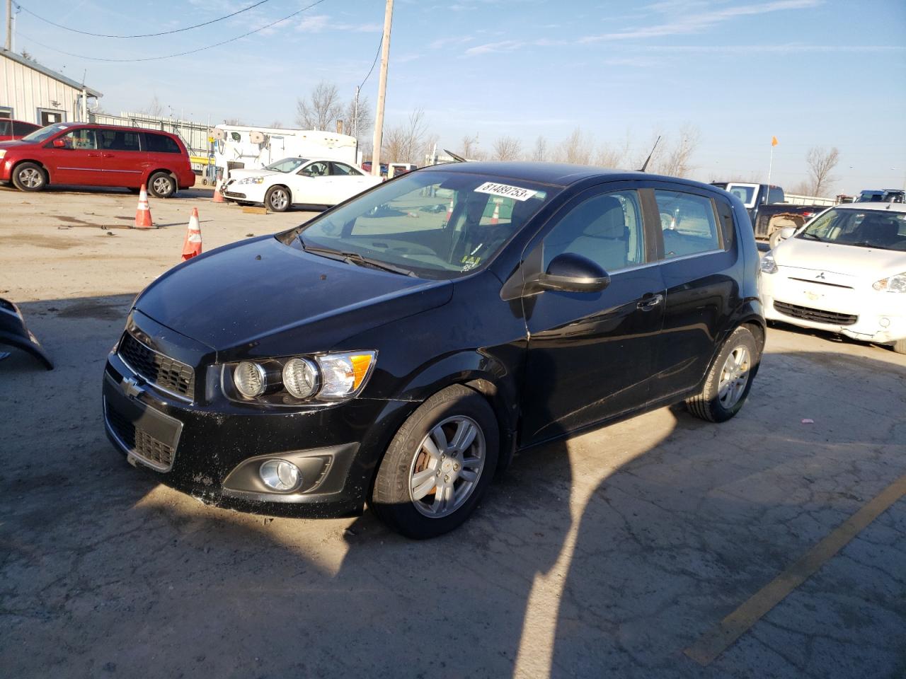 CHEVROLET SONIC 2012 1g1jd6sb1c4128845