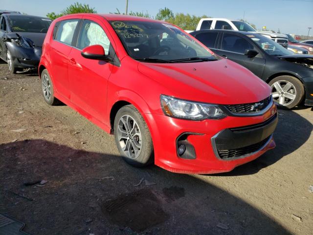 CHEVROLET SONIC LT 2018 1g1jd6sb1j4125277