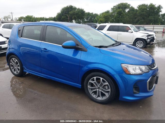 CHEVROLET SONIC 2019 1g1jd6sb1k4124017