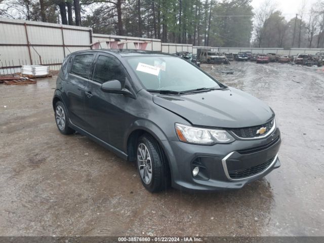 CHEVROLET SONIC 2019 1g1jd6sb1k4149399