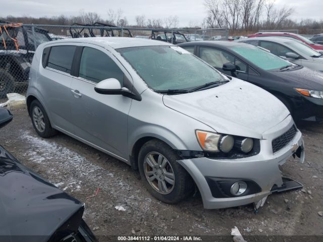 CHEVROLET SONIC 2012 1g1jd6sb2c4122973