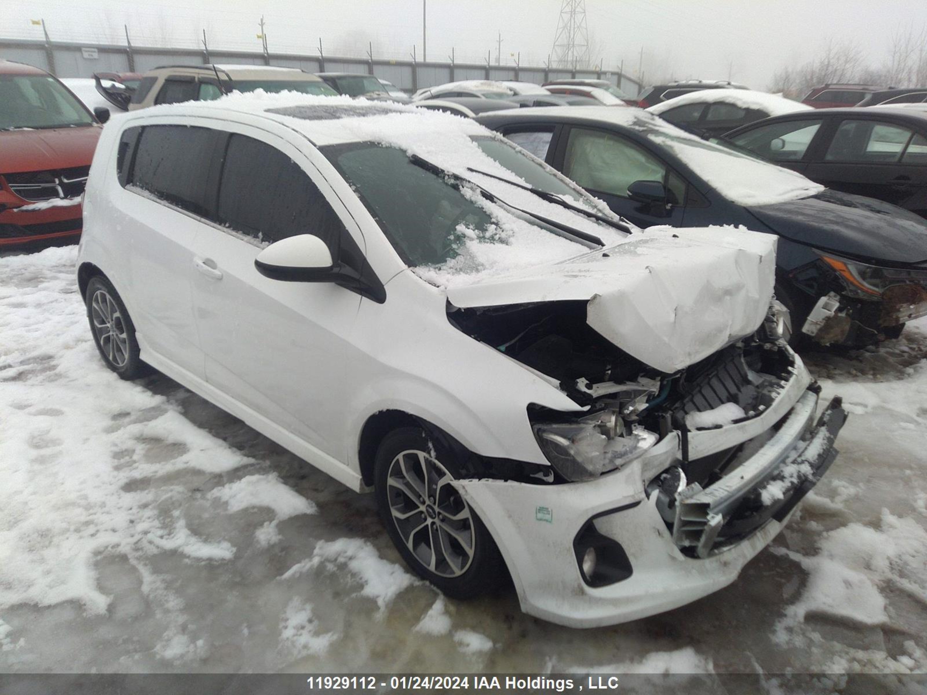 CHEVROLET SONIC 2018 1g1jd6sb2j4102588